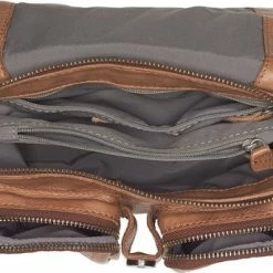 Top 10 🎉 Beste recensies van 👍 Chabo Bags & More Chabo Bags - Oslo Bag - Schoudertas - Crossover - Leer - Bruin ❤️ ⌛ -Tassen-dames Verkoop 550x344 1