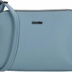 Beste recensies van ✔️ Begroting 😍 Charm London Charm Canary Wharf Schoudertas Licht Blauw ✔️ 🤩