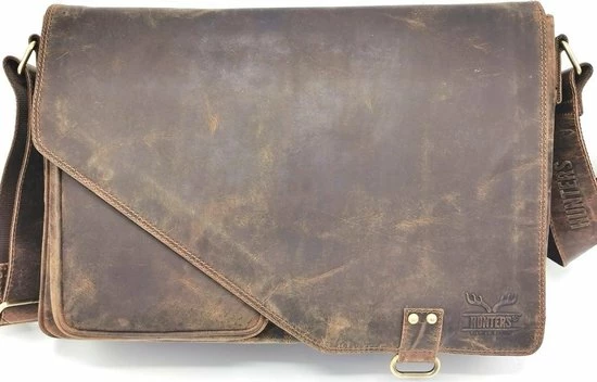 Nieuw π Promo β¨ Hunters Buffelleren Laptoptas Bruin π― π 1 Nieuw π Promo β¨ Hunters Buffelleren Laptoptas Bruin π― π