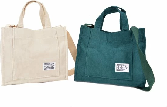 Nieuw π Kopen π Schoudertas - Crème | Corduroy | 26 X 21 X 9 Cm | Fashion Favorite β π 2 Nieuw π Kopen π Schoudertas - Crème | Corduroy | 26 X 21 X 9 Cm | Fashion Favorite β π - Afbeelding 2