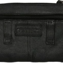 Top 10 👏 Gloednieuw 🔥 DSTRCT Kleine Schoudertas / Crossbody Tas Dames - Leer - Harrington Road - Zwart ✔️ ✨