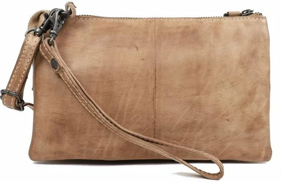 Begroting π Goedkoop π Bear Design Alessia Leren Schoudertasje/Clutch - Taupe π π 6 Begroting π Goedkoop π Bear Design Alessia Leren Schoudertasje/Clutch - Taupe π π - Afbeelding 6