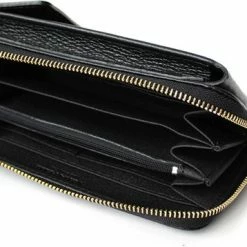 Groothandel 😍 Goedkoop 🤩 Merkloos Leren Telefoontasje - Portemonnee - Zwart - Monochroom 🔥 ❤️ -Tassen-dames Verkoop 550x358 1