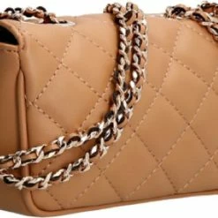 Groothandel 😍 Hete verkoop 😍 Guess Cessily Mini Dames Crossbodytas - Beige 🌟 🥰 -Tassen-dames Verkoop 550x361 1