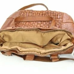 Gloednieuw 🔥 Goedkoop 👍 Bear Design Ella Leren Schoudertas - Cognac 🧨 🧨 -Tassen-dames Verkoop 550x366 5