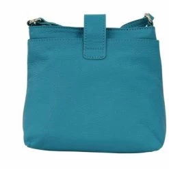 Nieuw 🥰 Top 10 ❤️ AmbraModa Italiaans Echt Lederen Handtas Schoudertas Crossbody Tas Citybag Crossover Voor Vrouwen GL007 Aquamarijn 💯 ✔️ -Tassen-dames Verkoop 550x366 71