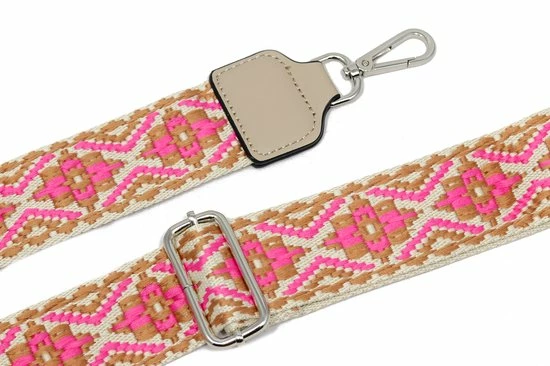 Beste deal π Coupon βοΈ STUDIO Ivana Van Der Ende STUDIO Ivana - Gekleurde Schouderband Tas - 5 Cm Breed - Tassenband Retro Print Fuchsia/lichtbruin - Brede Bagstrap Met Borduursel π€© π 5 Beste deal π Coupon βοΈ STUDIO Ivana Van Der Ende STUDIO Ivana - Gekleurde Schouderband Tas - 5 Cm Breed - Tassenband Retro Print Fuchsia/lichtbruin - Brede Bagstrap Met Borduursel π€© π - Afbeelding 5