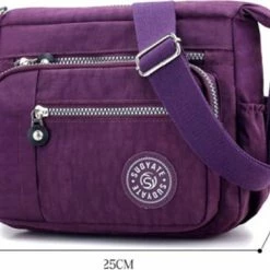 Coupon 🛒 Promo 👏 Merkloos Compacte Schoudertas – Voor Dames En Heren – Print A 🔔 🛒 -Tassen-dames Verkoop 550x377 7