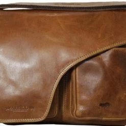 Beste recensies van 💯 Hete verkoop ✔️ Arrigo Schoudertassen Vrouw Crossbody Tas Dames - Grote Klep - Echt Leer - Cognac 🌟 🎁