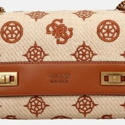 Coupon ๐งจ Beste Pirce ๐ GUESS Katey Dames Schoudertas Kunstleer;Textiel - Cognac ๐ ๐ 24 Coupon ๐งจ Beste Pirce ๐ GUESS Katey Dames Schoudertas Kunstleer;Textiel - Cognac ๐ ๐ -Tassen-dames Verkoop 550x386 4