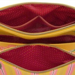 Gloednieuw 👏 Beste recensies van 🔥 Pip Studio Combi Make-up Tasjes - Geel - Jambo Flower ✔️ ✨ -Tassen-dames Verkoop 550x392 2