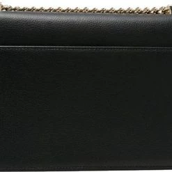 Aanbiedingen 🛒 Uitgang ⭐ DKNY Elissa Black Gold-coloured Schoudertas - 🤩 🤩 -Tassen-dames Verkoop 550x395 4