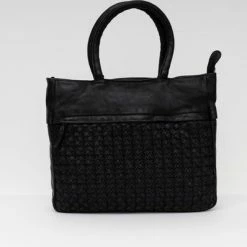 Gloednieuw ❤️ Nieuw 😀 Bag2Bag Risor Handtas-schoudertas Zwart 🤩 💯 -Tassen-dames Verkoop 550x398 6