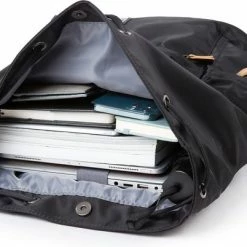 Korting 🤩 Top 10 🎉 Heanvèr HEANVÈR Vintage Oxfort Rugzak - Waterdichte Rugtas 23L - 15,6 Inch Laptop Tas - Zwart 🥰 😉 -Tassen-dames Verkoop 550x402 3