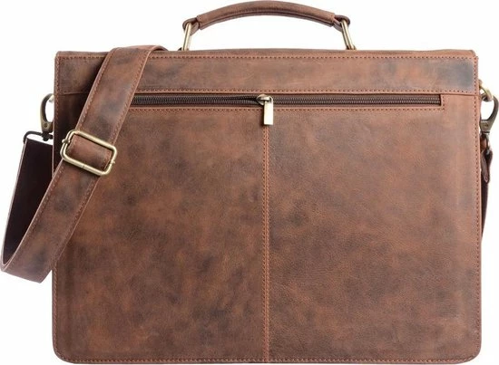 Groothandel π₯° Gloednieuw π Wild Woodss WILD WOODS Leren Briefcase Aktetas Met 15,6 Inch Laptopvak – Business Laptoptas – Buffelleer - Vintage Bruin π π 5 Groothandel π₯° Gloednieuw π Wild Woodss WILD WOODS Leren Briefcase Aktetas Met 15,6 Inch Laptopvak – Business Laptoptas – Buffelleer - Vintage Bruin π π - Afbeelding 5