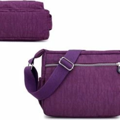 Coupon 🛒 Promo 👏 Merkloos Compacte Schoudertas – Voor Dames En Heren – Print A 🔔 🛒 -Tassen-dames Verkoop 550x403 7