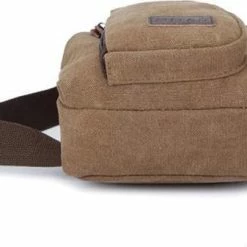 Kopen 🔥 Aanbiedingen 🧨 Moodadventures | Crossbodytas Khaki S | Canvas | Verstelbaar | 30x15x7 🎉 😍 -Tassen-dames Verkoop 550x404