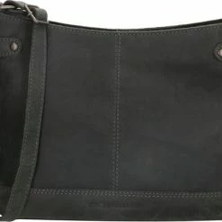Groothandel โญ Goedkoopste ๐งจ Hide & Stitches Idaho Schoudertas - Zwart ๐ โ