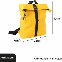 Top 10 🔔 Beste recensies van 🔔 Van Enkhuizen VanEnkhuizen Rolltop Rugzak 9 Liter - Waterafstotend En Thermo Materiaal - Geel 🛒 🎉 -Tassen-dames Verkoop 550x421 3