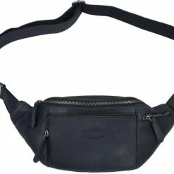 Beste deal 🥰 Begroting 😉 Sparwell Tas - Leren Heuptas - Soepel En Prachtig Leer - Zwart 👍 ⌛ -Tassen-dames Verkoop 550x425 4