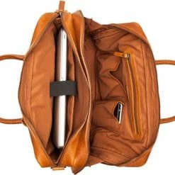 Begroting 😉 Aanbiedingen 🌟 Burkely Antique Avery Unisex Laptoptas 15.6'' - Cognac 😍 💯 -Tassen-dames Verkoop 550x433