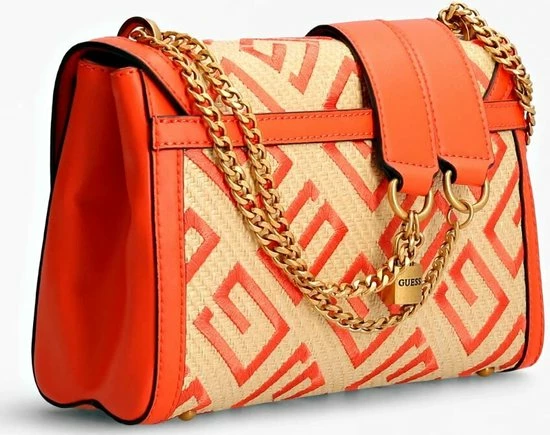 Coupon ๐งจ Beste Pirce ๐ GUESS Katey Dames Schoudertas Kunstleer;Textiel - Cognac ๐ ๐ 7 Coupon ๐งจ Beste Pirce ๐ GUESS Katey Dames Schoudertas Kunstleer;Textiel - Cognac ๐ ๐ - Afbeelding 7