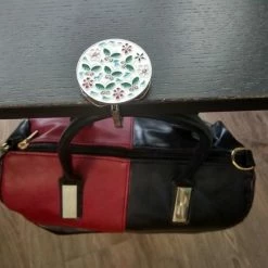 Nieuw 😀 Beste Verkoop ⭐ Treasure Trove® Witte Vlinder Tashaak - Tashanger - Dames 😍 🔥 -Tassen-dames Verkoop 550x436