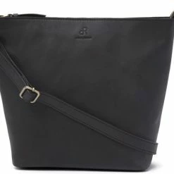 Beste Verkoop 😉 Flash-uitverkoop 🎉 DR Amsterdam Schoudertas - Laurel - Black 🎉 ✔️