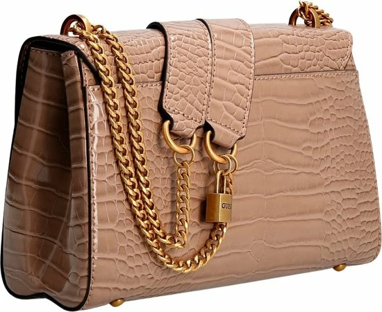 Top 10 𧨠Top 10 π― Guess Katey Croc Dames Schoudertas - Beige π π 2 Top 10 𧨠Top 10 π― Guess Katey Croc Dames Schoudertas - Beige π π - Afbeelding 2