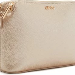 Kopen 🔥 Hete verkoop 😍 Liu Jo Caliwen Small 👜 👜 Handbag Dames Tas - Goud 🛒 🤩 -Tassen-dames Verkoop 550x454 6