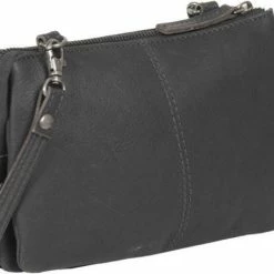 Goedkoop 🎁 Goedkoop ⌛ Justified Bags® NynkeTop Zip Leren Schoudertas Clutch Crossbody Tas Zwart 🔔 ✔️ -Tassen-dames Verkoop 550x456 4