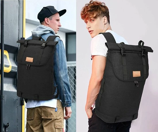 Groothandel β Flash-uitverkoop π― Myhozee Laptop Rugzak Voor Mannen Vrouwen Past 15.6 Inch Laptop Roll Top Waterdicht Reizen Wandelen Rugzak Lichtgewicht Casual Dagrugzak Casual Daypack Oxford Stijlvol Schooltas π π 3 Groothandel β Flash-uitverkoop π― Myhozee Laptop Rugzak Voor Mannen Vrouwen Past 15.6 Inch Laptop Roll Top Waterdicht Reizen Wandelen Rugzak Lichtgewicht Casual Dagrugzak Casual Daypack Oxford Stijlvol Schooltas π π - Afbeelding 3