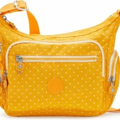 Hete verkoop 🤩 Hete verkoop 🥰 Kipling GABBIE S Dames Crossbodytas - Soft Dot Yellow 🎉 😀