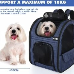 Beste Verkoop 🔔 Hete verkoop 🌟 A.K.A. Huisdierrugzak Opvouwbare Uitbreidbaar Hondendraagtas Rugzak Voor Katten En Kleine Honden Hondenrugzak Met Geventileerde Ontwerp Binnenste Veiligheidsriem - Puppy Draagtas Voor Kamperen Wande 🤩 🌟 -Tassen-dames Verkoop 550x464 5