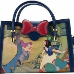 Flash-uitverkoop ⌛ Aanbiedingen 😍 Disney Loungefly Crossbody Tas Snow White Princess Scene 🔥 🔔