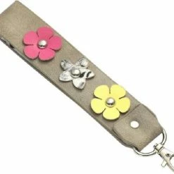 Promo 🧨 Goedkoop 👍 Yehwang Een Fleurige En Vrolijke Kunstleren Sleutelhanger-tassenhanger Die Ook Gebruikt Kan Worden Aan De Portemonnee Of Sleutelbos. De Binnenkant Heeft Een Leuke Print En De Buitenkant Is Voorzien Van Fleurige Bloemen. Voor Uzelf Of Bestel Een Kado 🥰 🛒