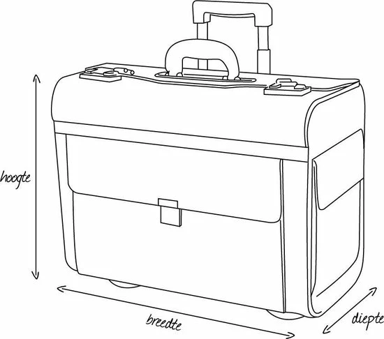 Kopen ๐ Goedkoopste ๐ Dermata Pilotenkoffer Synthetisch Leer 7056P Zwart ๐ ๐ 21 Kopen ๐ Goedkoopste ๐ Dermata Pilotenkoffer Synthetisch Leer 7056P Zwart ๐ ๐ - Afbeelding 21