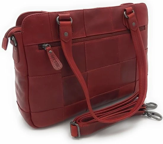 Nieuw โ Top 10 ๐ฅฐ Hillburry Hill Burry – VB100111 -3197 - Echt Lederen - Dames - Checkered ๐ ๐ Handbag - Stevig - Chique - Uitstraling - Vintage Leder- Rood ๐ ๐ 8 Nieuw โ Top 10 ๐ฅฐ Hillburry Hill Burry – VB100111 -3197 - Echt Lederen - Dames - Checkered ๐ ๐ Handbag - Stevig - Chique - Uitstraling - Vintage Leder- Rood ๐ ๐ - Afbeelding 8