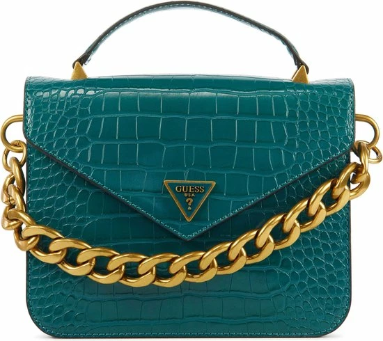 Groothandel π₯° Goedkoop βοΈ GUESS Crossbodytas Dames / Handtas - Fantasie - Leer - Retour Top Flap - Petrol π β€οΈ 1 Groothandel π₯° Goedkoop βοΈ GUESS Crossbodytas Dames / Handtas - Fantasie - Leer - Retour Top Flap - Petrol π β€οΈ