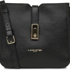 Promo ⭐ Nieuw ❤️ Lancaster Paris Crossbodytas Foulonne Milano - Zwart 🔥 ✔️