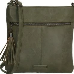 Aanbiedingen 💯 Coupon 🛒 Enrico Benetti Caen Schoudertas - Olijfgroen 🔔 👍