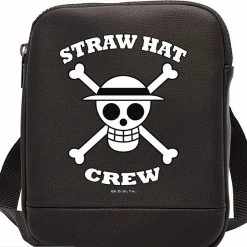 Beste deal 👍 Beste Pirce 👏 ABYSTYLE One Piece Crossbodytas Strow Hat Crew Skull - Klein Formaat - (hxbxd) Ca. 22cm X 17cn X3,5cm 👍 🥰