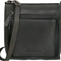 Kopen ๐ Hete verkoop โ Hide & Stitches Idaho Schoudertas - Zwart โญ ๐ฅ