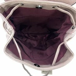 Begroting 👏 Gloednieuw ⌛ Flores Lederwaren Soepele Softpink Leren Rugzak 🎉 😀 -Tassen-dames Verkoop 550x495