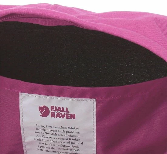 Begroting 😀 Begroting 👏 Fjallraven Fjällräven Re-Kånken Unisex Rugzak - Pink Rose 😉 😀 6 Begroting 😀 Begroting 👏 Fjallraven Fjällräven Re-Kånken Unisex Rugzak - Pink Rose 😉 😀 - Afbeelding 6