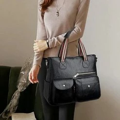 Korting 🤩 Top 10 🔥 N3 Collecties Damestassen Luxe Schoudertas Van Hoge Kwaliteit PU 🥰 ⭐ -Tassen-dames Verkoop 550x509 5