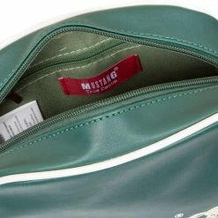 Aanbiedingen 🎁 Coupon 😉 Mustang® Official Mustang ® Milan - Schoudertas - Waterdicht - Sporttas - Denim Tas - Waterafstotende - Crossbodytas - Groen 😀 🎉 -Tassen-dames Verkoop 550x511 7