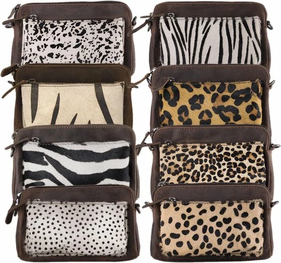 Promo π₯ Promo π€© Arrigo Dames Tasje Donkerbruin Leer Met Dieren Print – Kleine Dames Tasje Leer – Festivaltasje Leer – Wandeltasje π π 8 Promo π₯ Promo π€© Arrigo Dames Tasje Donkerbruin Leer Met Dieren Print – Kleine Dames Tasje Leer – Festivaltasje Leer – Wandeltasje π π - Afbeelding 8