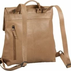 Nieuw 👏 Gloednieuw ⭐ Burkely Just Jolie Dames Rugtas Crossover - Taupe 🛒 👏 -Tassen-dames Verkoop 550x523 6