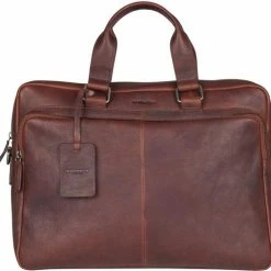 Beste Pirce ⌛ Beste Verkoop 🥰 Burkely Antique Avery Unisex Laptoptas 15,6'' - Bruin ⭐ 🔔 -Tassen-dames Verkoop 550x527 7